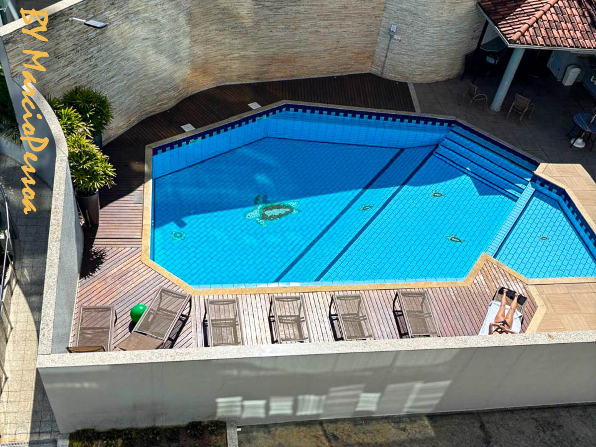 Piscina aquecida do Residencial San Marcos