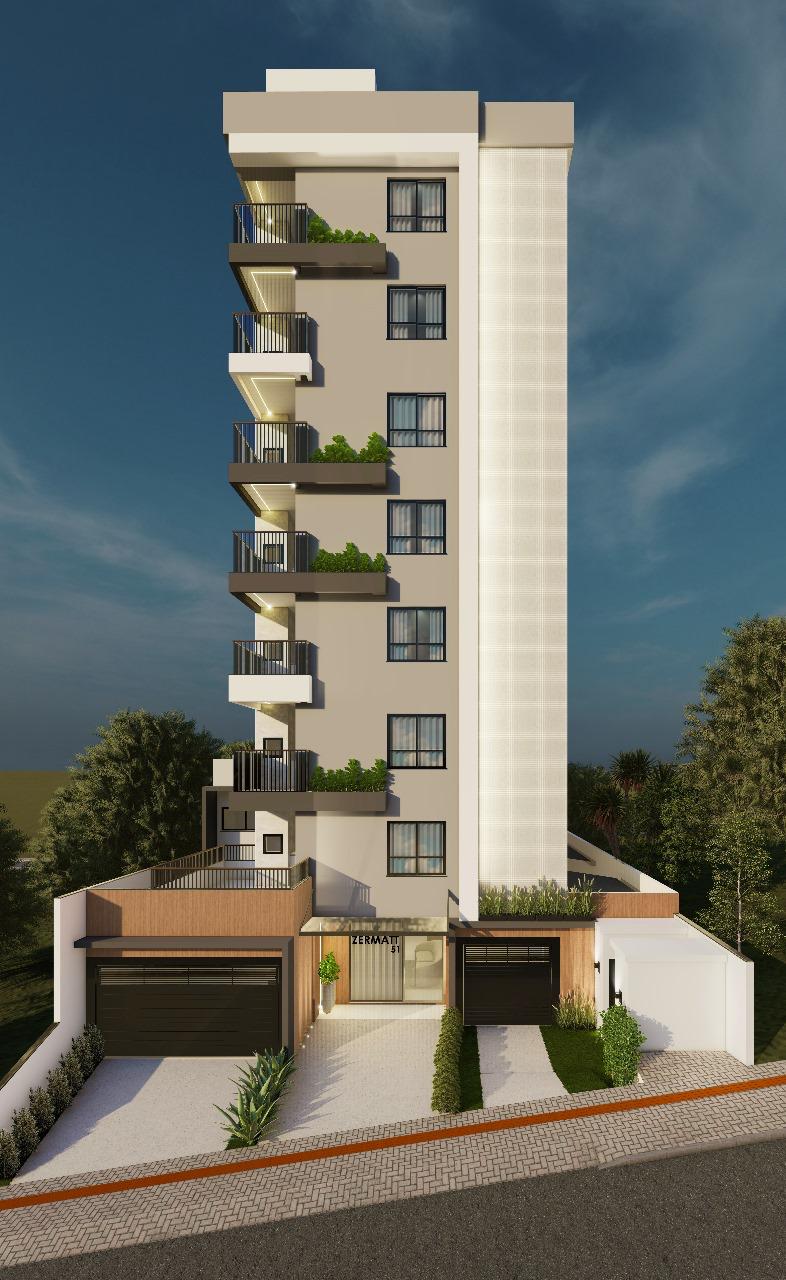 Fachada frontal do Residencial Zermatt